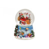 Lot de 2 boules à neige de Noel musicale