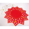 Lot de 16 set de table lavable 2 modèles assortis