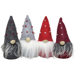Lot de 24 gnomes 15 cm ( 4 modèles)