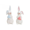 2 Lapins avec coeur 2 modèles assortis