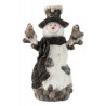 Lot de 2 bonhommes de neige 49cm