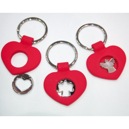 Lot de 24 portes clés+jeton de caddie 7 cm