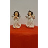 Lot de 24 anges 2 modèles assortis 13 cm