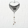 Lot de 6 photophores coeur