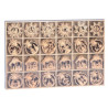 Lot de 240 suspensions en bois 6cm