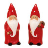 Lot de 12 Pères Noël 20.5cm