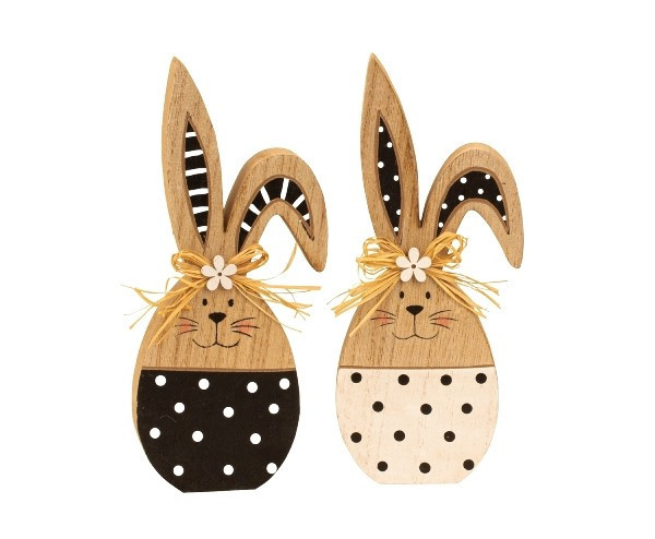 Lot de 12 sujets lapins en...