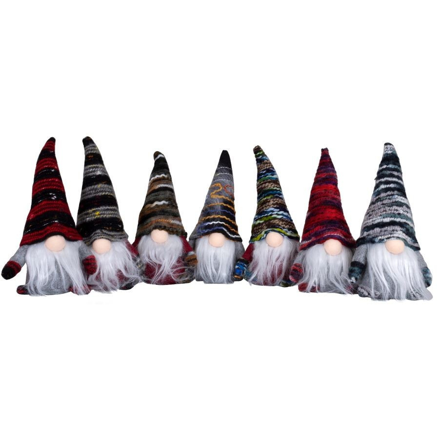 Gnome 7 modèles assortis 14cm